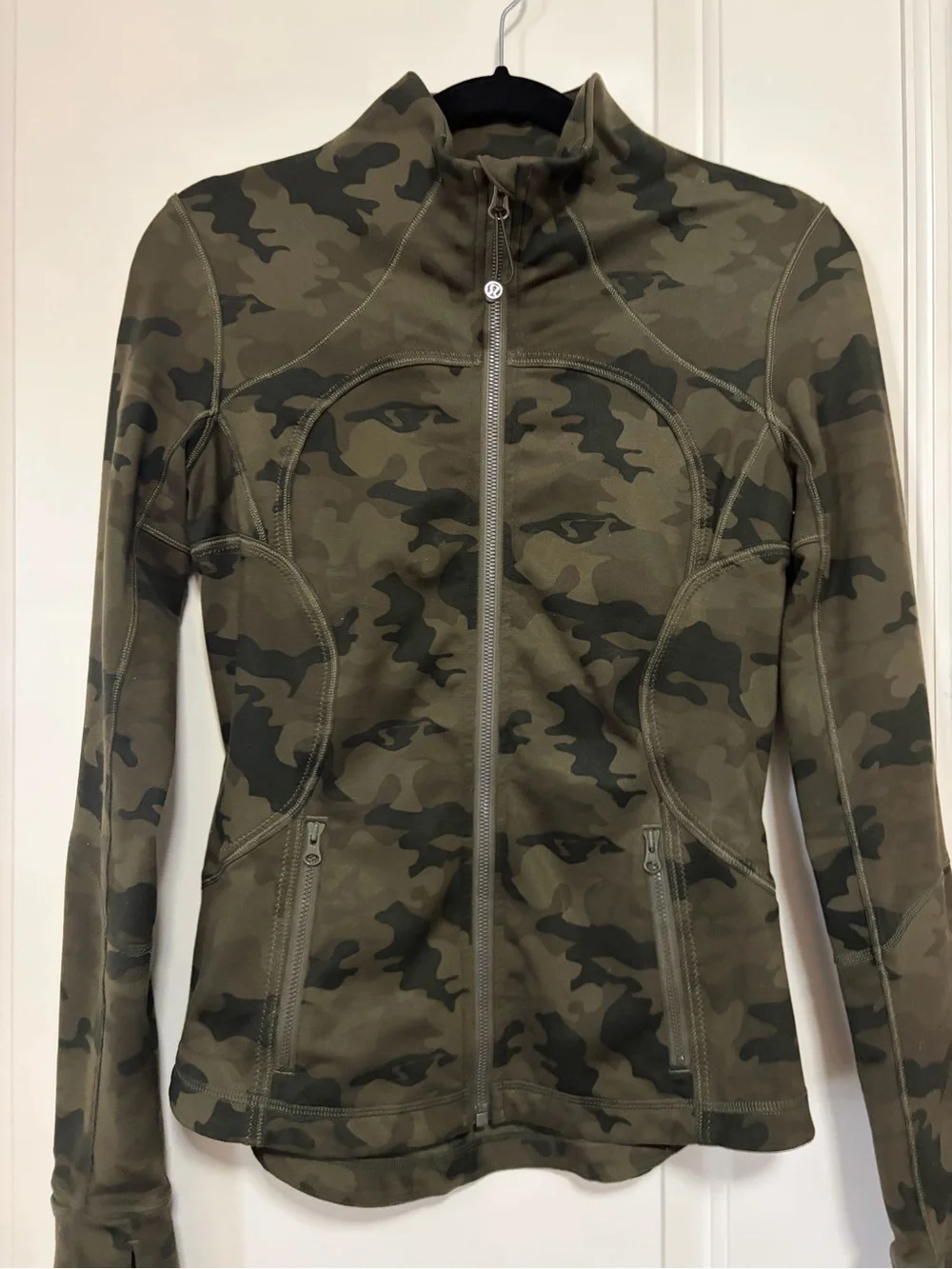 🍋lululemon Nulu Align Define 🍋Camouflage Full Activewear Zip Jacket🍋